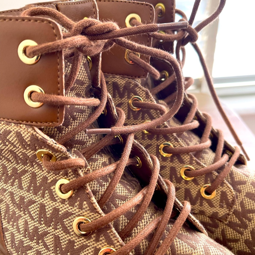 Michael Kors Combat Boots - Picture 6 of 9